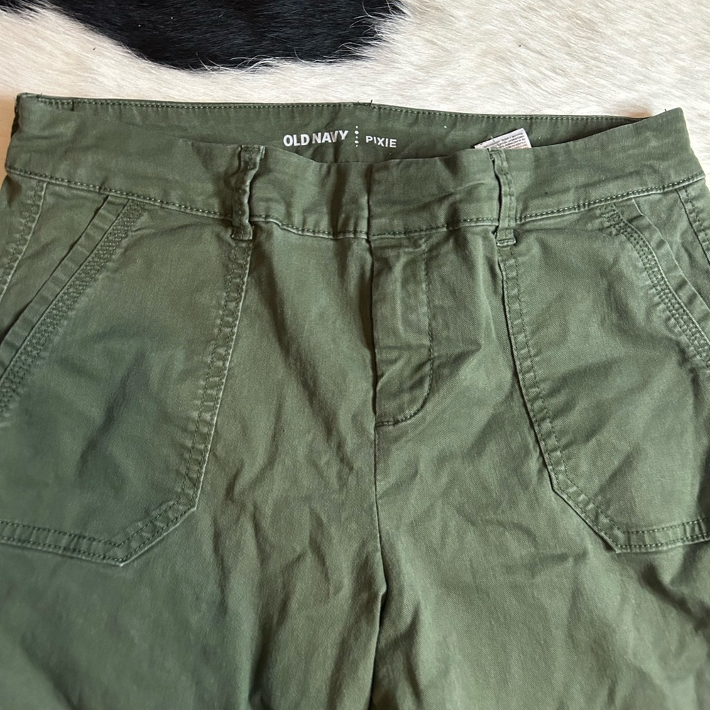 Navy green pixie pants - Picture 2 of 3